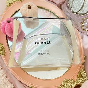Brand new , clear cosmetic pouch